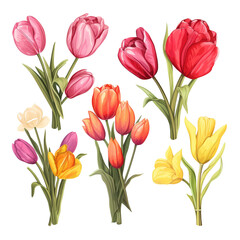 Obraz premium bouquet of tulips