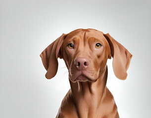 Portrait of the Pointer dog