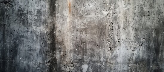 Scratched Concrete Wall Background Texture: A Conceptual Representation of the Raw Material's Distinctive Surface