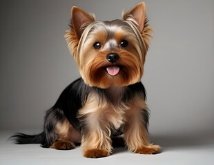 Portrait of the Yorkshire Terrier dog