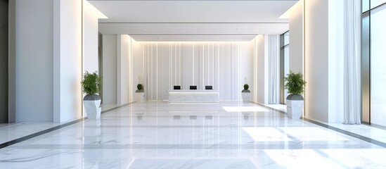 empty space interior with luxury