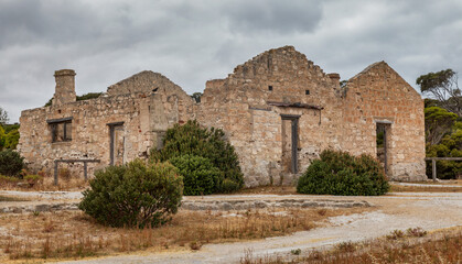 Remains of Inneston historic gypsum mining town (1913-1930) - Innes National Park, Yorke Peninsula
- an isolated, self-sufficent community of workers from the Yorke Peninsula Plaster Company