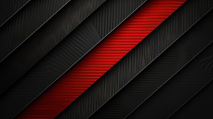 red carbon fiber background with black - obrazy, fototapety, plakaty