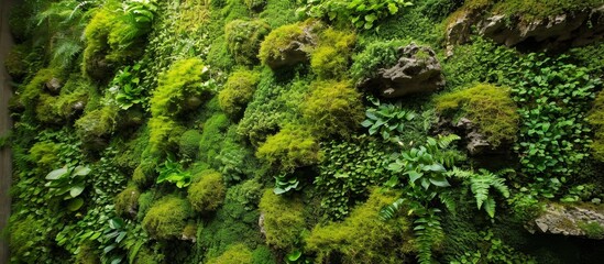 Captivating Moss: Walls Adorned, Floor Enchanted with Lush Greenery - Moss on Walls, Moss on Floor, Moss on Walls
