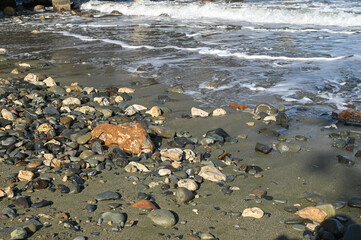 small beach on the Mediterranean Sea on the island of Cyprus 6