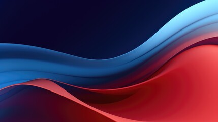 dynamic scarlet and azure currents. abstract background