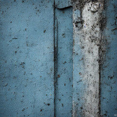 blue painted rough surface texture material