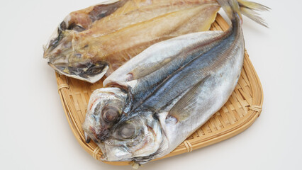 真アジの干物(冷凍)