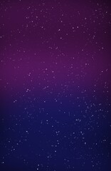 Vibrant cosmic backdrop of a starry night sky with a beautiful purple to blue gradient, representing the vastness of the universe and deep space