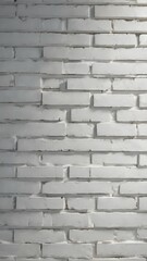 Fototapeta premium White brick wall