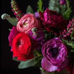 bouquet of roses valentine
