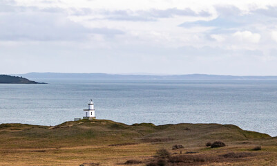 Fototapeta na wymiar Cattle Point Lighthouse