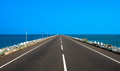 road to the sea