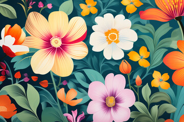seamless floral pattern