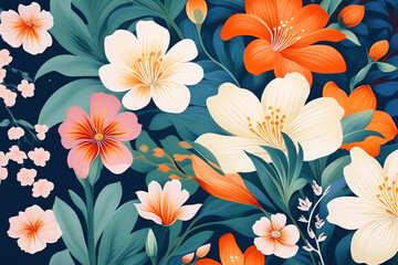 seamless floral pattern