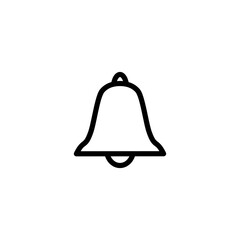 Notification Bell Icon. Simple Vector Perfect Illustration.