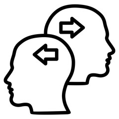 Divergent Thinking Icon