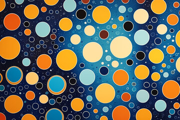 seamless pattern with circles