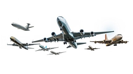 Massive Cargo Plane Transporting Goods Globally - AI Generated