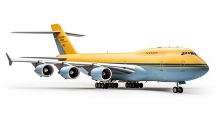 Massive Cargo Plane Transporting Goods Globally - AI Generated
