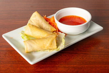 Vietnamese egg rolls