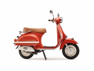 Modern Electric Scooter Zooming in City - AI Generated