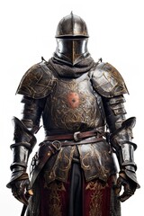 Fototapeta premium Gallant Medieval Knight, AI Generated