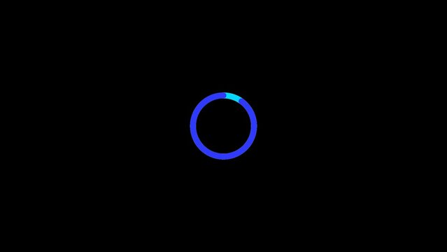 loading animated icon sign symbol with alpha channel transperancy background
