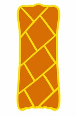 Plaster or Leak seal cartoon on white background