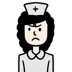 female medical staff with uniform