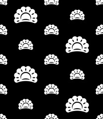 Dumpling Icon Seamless Pattern Y_2208001