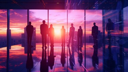 Professional Business Corperate Team Vision and Future