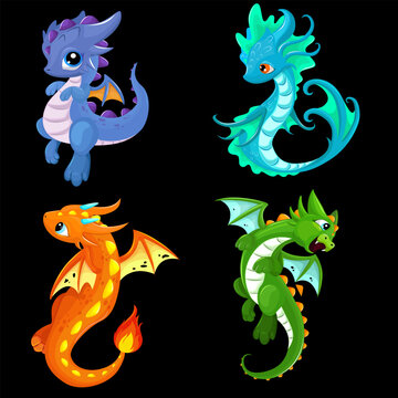 cute dragon kids