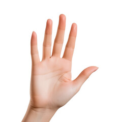 hand showing sign