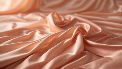 Fototapeta premium peach fuzz silk background