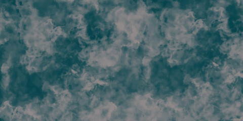 Abstract dynamic texture with soft white clouds on dark background. Defocused Lights and Dust Particles. Watercolor wash aqua painted texture grungy design.	
