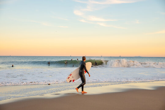 Surfing, Sandspit, Santa Barbara Harbor, Surf Sport, Bodyboard, Perfect Wave