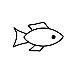 fish line icons