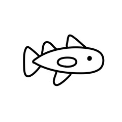 fish line icons
