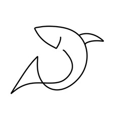 Fish outline