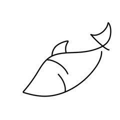 Fish outline