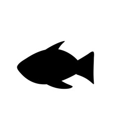 Fish silhouette