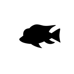 Fish silhouette
