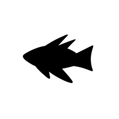Fish silhouette