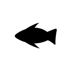 Fish silhouette