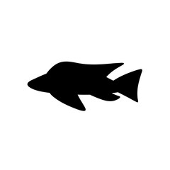 Fish silhouette