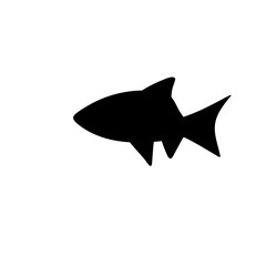 Fish silhouette