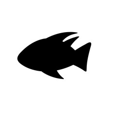 Fish silhouette