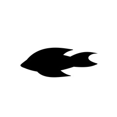 Fish silhouette