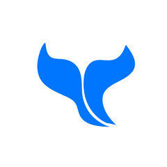 shark tail dolphin whale vector